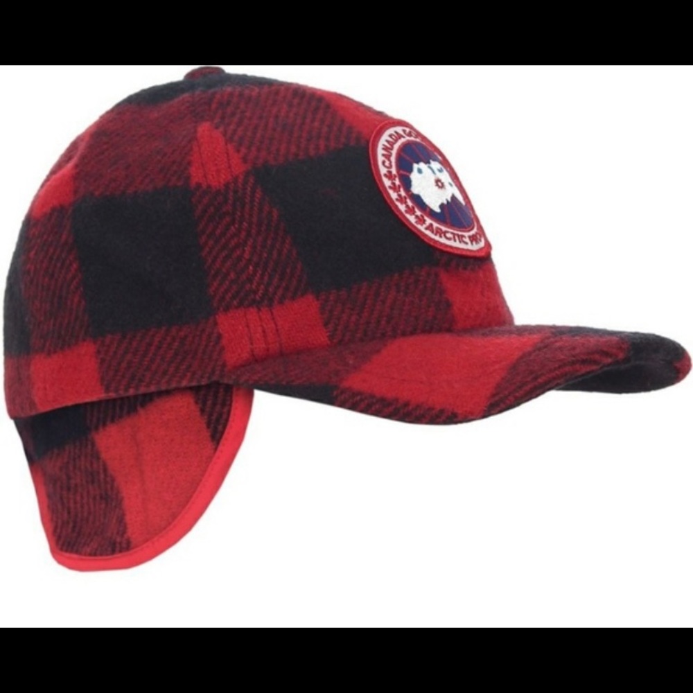 Canada Goose Plaid Woodsy Merino Hat
